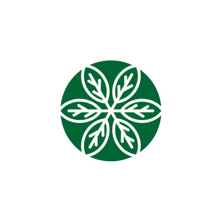 Green Leaf Logo Template Illustration Design. Vector EPS 10.のイラスト素材