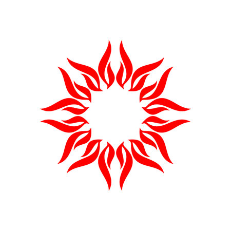 Spirit Star for Yoga Logo Template Illustration Design. Vector EPS 10.のイラスト素材