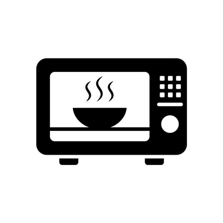 Microwave Icon Vector Design Illustrationのイラスト素材