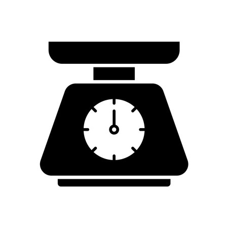 Kitchen Scale Icon vector Design illustrationのイラスト素材