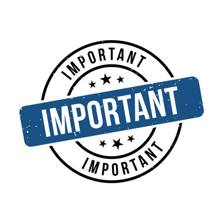 Important Stamp,Important Grunge Round Signのイラスト素材