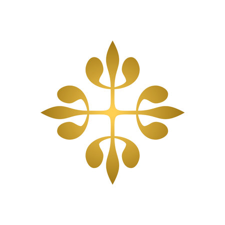 Blossom Flower Logo Template Illustration Designのイラスト素材