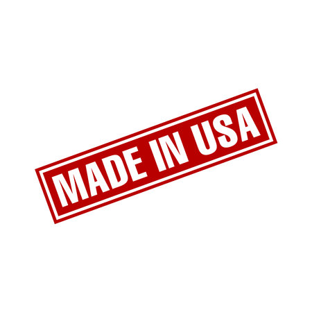 Made in USA Rubber Stamp Vector Templateのイラスト素材