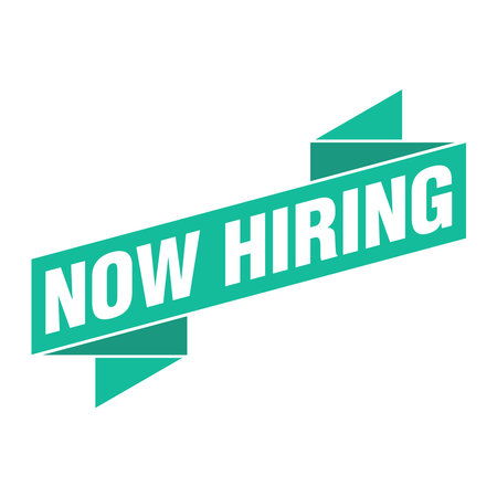 Now Hiring Letter Rubber Stamp Template Designのイラスト素材