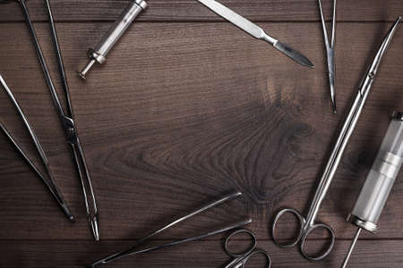 surgical armaments backgroundの写真素材