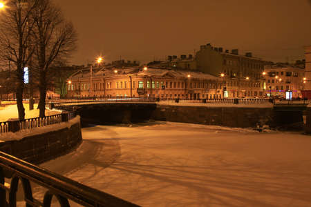 St  Petersburg, Staro-Nikolsky bridgeのeditorial素材
