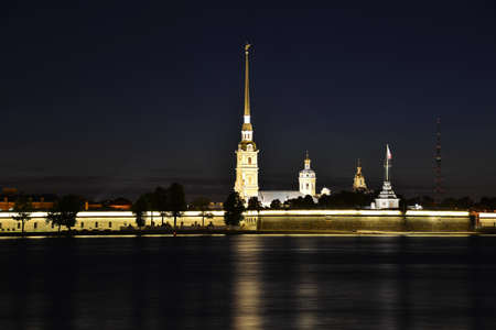 St  Petersburg,  Neva Riverのeditorial素材