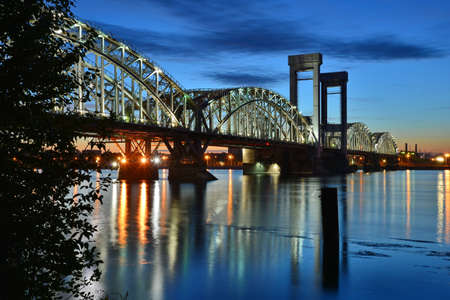 St  Petersburg, Finland Bridgeの写真素材