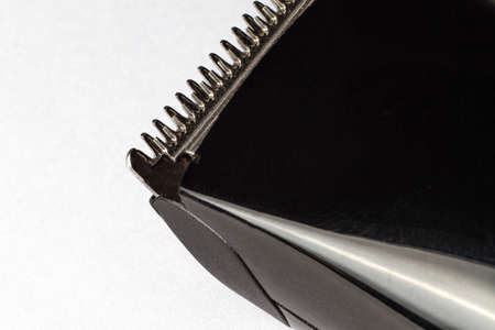 A razor with a trimmer for cutting and shaving hair, with a comb nozzle. Care for beard and hair