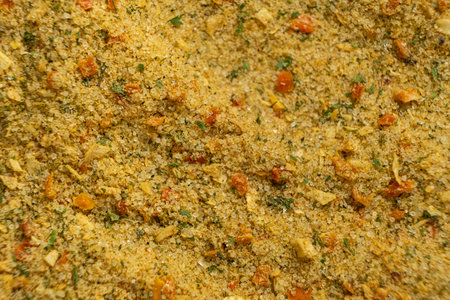 A versatile seasoning made from dried vegetables and spices.の写真素材