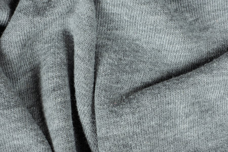 Macro texture fabric consisting of half cotton and half elastaneの写真素材