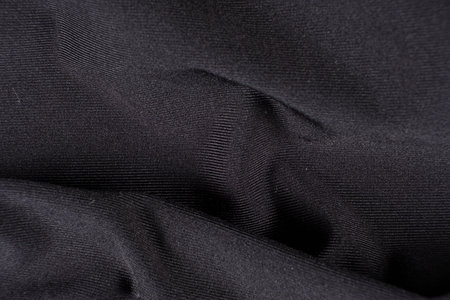 Old polyester and elastane fabric, pilling and frayed threads.の写真素材