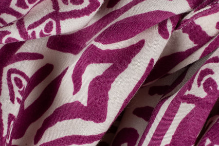 Macro Texture of 100 Percent Viscose Fabric.の写真素材