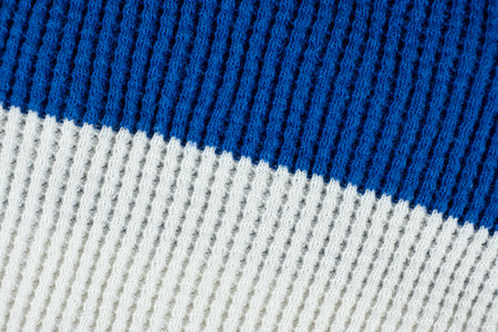 Close-Up of 100 Percent Cotton Material.の写真素材