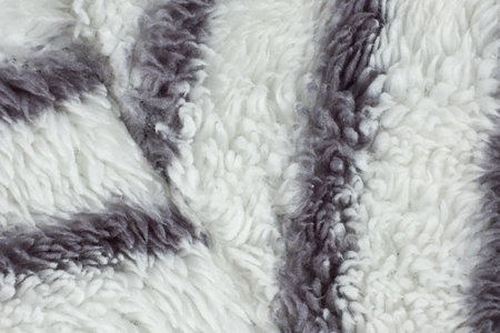 Synthetic Polyester Fabric Close-Up Backgroundの写真素材