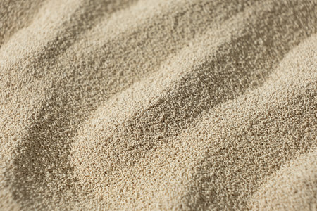 Macro Texture of Dry Yeast Used for Bakingの写真素材
