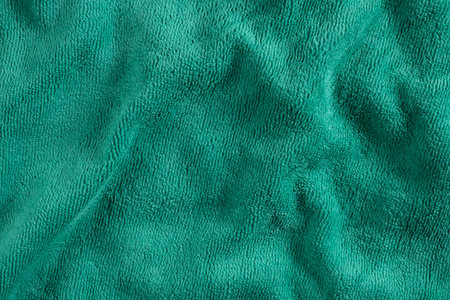 Macro Texture of Cotton and Polyester Fabric Top View.の写真素材