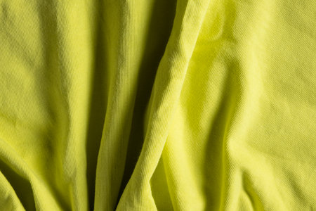 Macro Texture of Pure Cotton Fabric