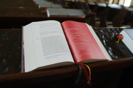 The Open Bible in the Catholic Church. 19 October 2025, Goestling an der Ybbs, Austria