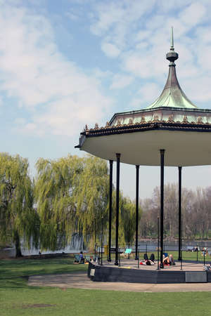 A Regent's Park Band stand, London.の写真素材