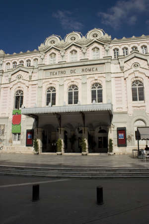 A central old Building in Murcia City, Spain.の写真素材