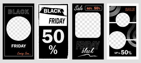Black Friday Sale Templateのイラスト素材