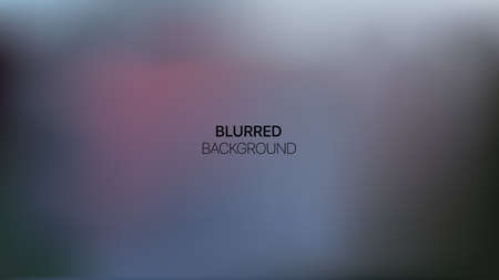 Abstract Blur Background Texture. Multicolor Blurred Background. Vector Illustration