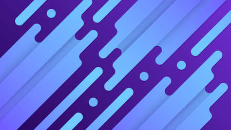 Abstract geometric background. Dynamic shapes composition. Vector illustration