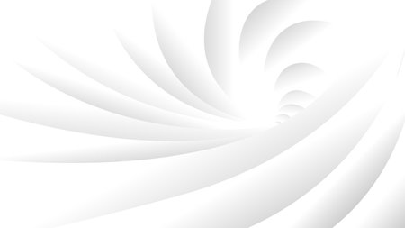 Abstract White Wavy Vector Background. Vector illustrationのイラスト素材