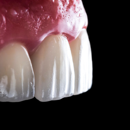 emax ceramic crowns and veneersの写真素材