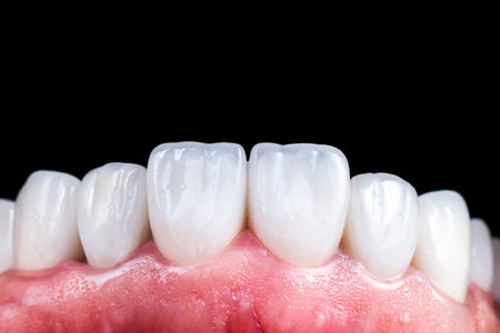 emax ceramic crowns and veneersの写真素材