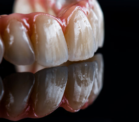 restorations on dental implantsの写真素材