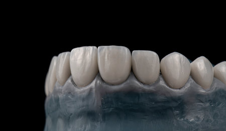emax ceramic veneers b1 colorの写真素材