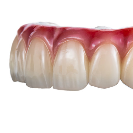 zircon bridge on 8 implantsの写真素材