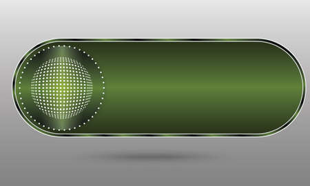 green buttonのイラスト素材