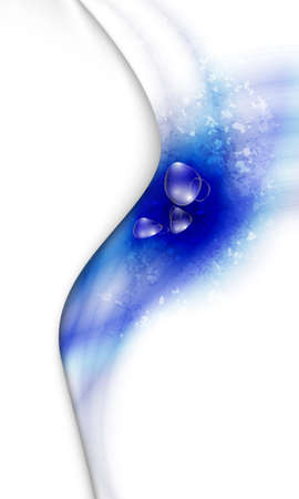abstract background with dropsのイラスト素材