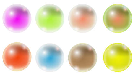 abstract bubbleのイラスト素材