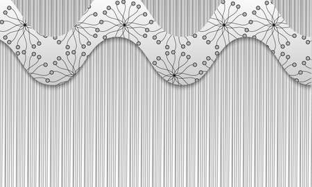 black and white backgroundのイラスト素材