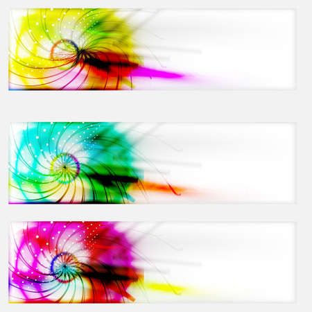 abstract bannerのイラスト素材