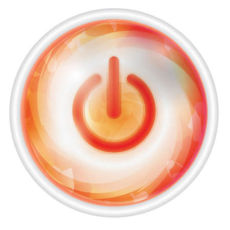 power buttonのイラスト素材