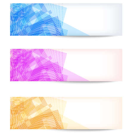 abstract bannerのイラスト素材