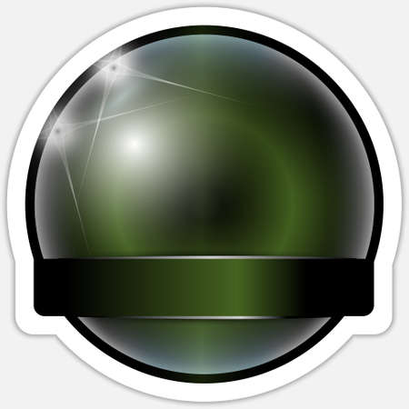 vector green  iconのイラスト素材
