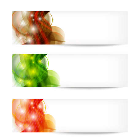 abstract bannerのイラスト素材