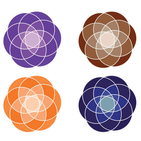 abstract objectのイラスト素材