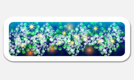 abstract text boxのイラスト素材