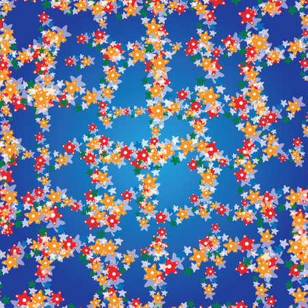 background with little starsのイラスト素材