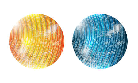 abstract ballのイラスト素材