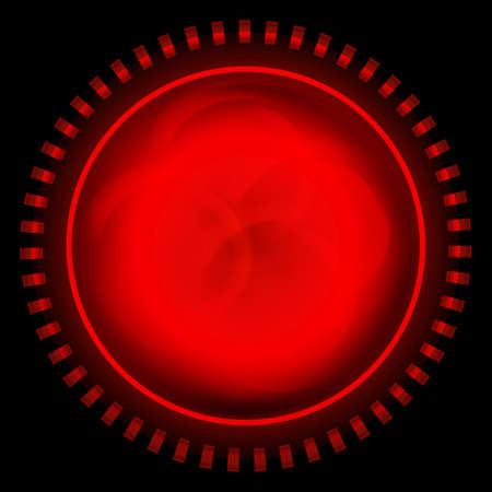 red abstract circleのイラスト素材
