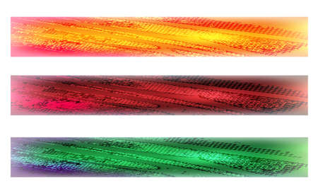 abstract bannerのイラスト素材