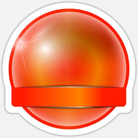 vector red  iconのイラスト素材